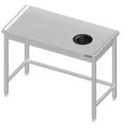 Mesa de trabalho 1900x700x850 Orifício para...
