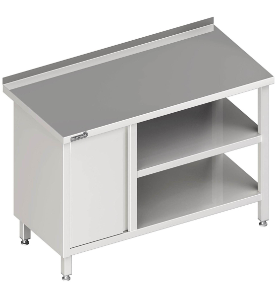 Tavolo da lavoro con ripiano intermedio 2500x600x850 LX AFK