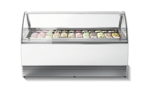 ISA Vitrine à glace Millennium 2.0 H135 155 LX 16