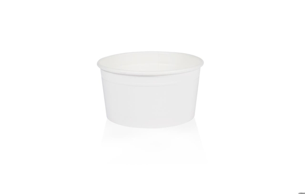 Copos de papel branco W160 GE-10 160 ml Ø 85 mm