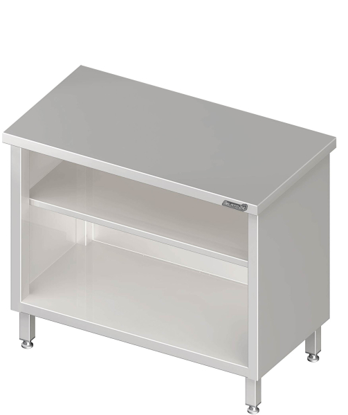 Arbeitsschrank offen mit Zwischenboden 600x600x850