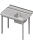 Voertafel 1x wasbak 1000x750x880 LX AFK