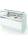 BRX vitrina para gelados VISTA 3 filas 8-8 P990 H1150 L1050
