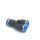 Conector en Y para manguera de aire comprimido KS3-CK-4