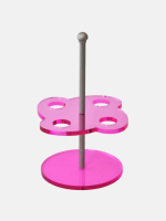 Soporte para cucuruchos de helado NEROLUCE 4xStandard fuxia