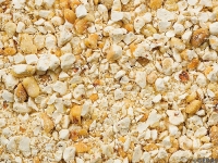 Decorazione con crumble di torroncino