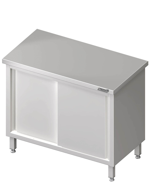Work cabinet with sliding doors 800x700x850