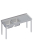Lavello 1400x600x850 2xlavandino LX AFK