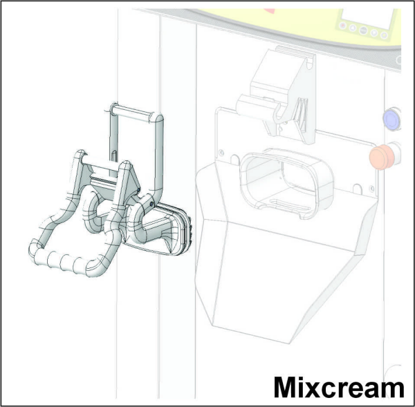 Ersatzteil BRAVO Mixcream Auslaufhahn