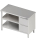 Tavolo da lavoro con ripiano intermedio 2200x600x850 2xcassetti RX