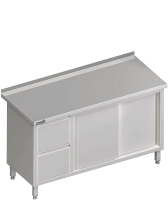 Arbeitsschrank mit Schiebetüren 1700x700x850...