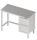 Mesa de trabalho 1200x600x850 2xgavetas RX