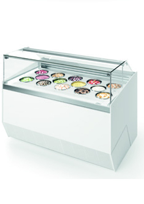 BRX Speiseeisvitrine VISTA 3reihig 14-14 P990 H1150 L1650