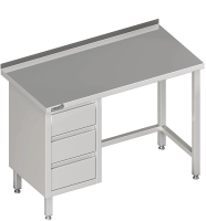 Work table 2200x700x850 3xdrawers LX AFK