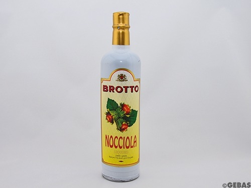 BROTTO Eislikör Nocio Haselnuss, 16% Alkohol 1 Liter-Flasche
