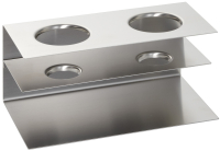 STÖCKEL 322 Eishörnchenhalter in Edelstahl 2x60...