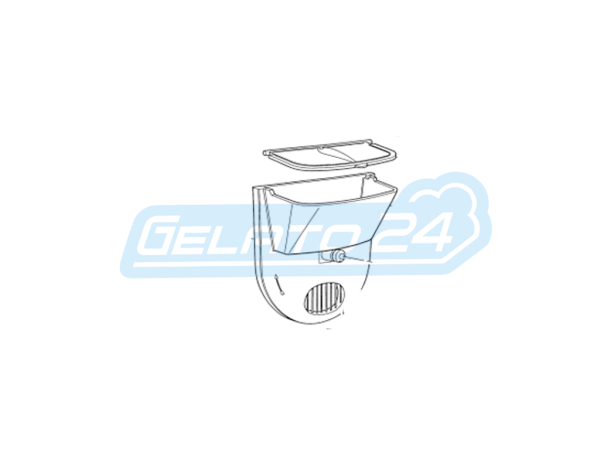 Pièce détachée BRAVO couvercle frontal pour Trittico 122/183