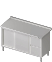 Armario de trabajo con puertas correderas 1700x600x850...