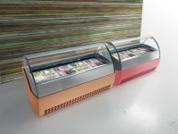 ORION Speiseeisvitrine Evò H1335 L1192 400V G6