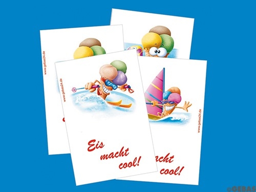 Guardanapos Eis macht Cool 17x17cm (8,5x12) para dispensador 10.000 unidades/caixa.