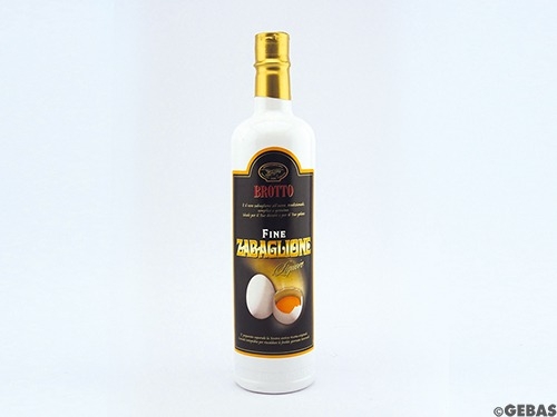 BROTTO Eislikör Zabaione, 16% Alkohol 1 Liter-Flasche