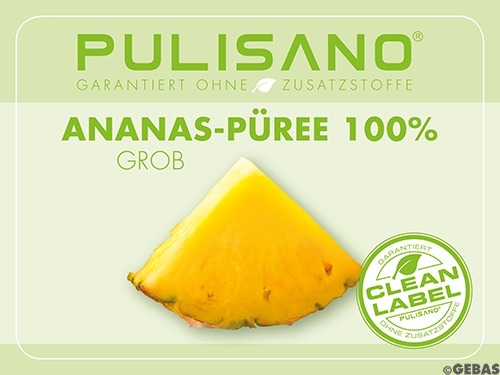 Puré de fruta piña gruesa
