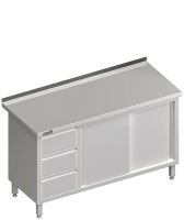 Armario de trabajo con puertas correderas 1400x700x850...