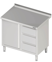 Armadio da lavoro con porta a battente 1700x600x850...