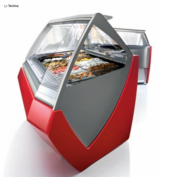 Vetrina per gelati ORION Tecnica H1355 L2170 400V G12