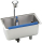 STÖCKEL 14/16 Evier encastré avec douche