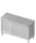 Work cabinet with sliding doors 1900x600x850 2xdrawers RX