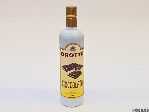 Liqueur de glace BROTTO Cioccolato all uovo, 16% dalcool 1 litre-flacon