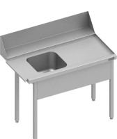 Table darrivée 1xbassin 800x750x880 RX AFK Cache