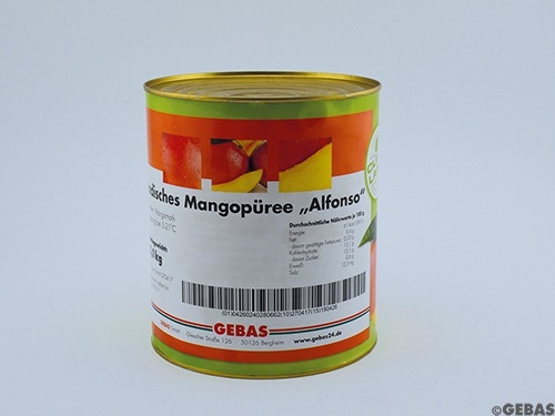 Puré de manga indiana Alphonso 1 kg
