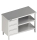 Mesa de trabajo con estante intermedio 2300x600x850 3xcajones LX