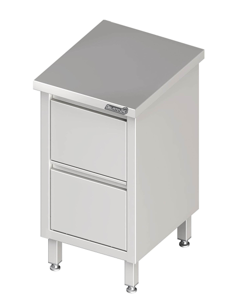 Armoire à tiroirs 2 tiroirs 450x700x850