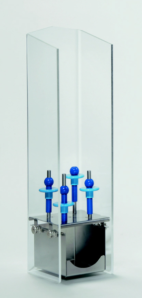 STÖCKEL 204 Suporte para cones de gelado em plexiglas (transparente) 4 suportes