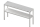 Top shelf 2xstoreys 900x400x700