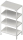 Estante com prateleiras lisas 1200x600x1800 DIY