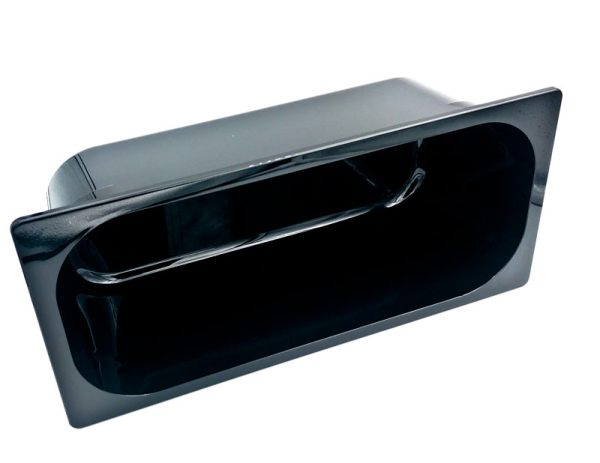 Contenitore per gelato POLY 360x165x120 NERO