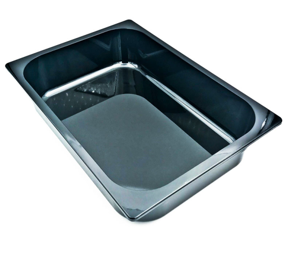 Recipiente para gelados POLY 360x250x80 PRETO