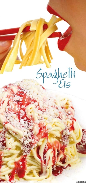 Carte gelato per spaghetti 10 pezzi/confezione