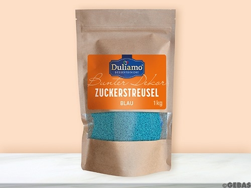 Duliamo decoratiesuiker strooisel blauw