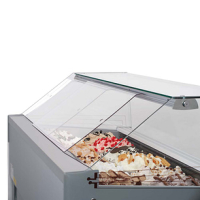 Vitrina para gelados Ital Proget Pop H138 L1637 230V