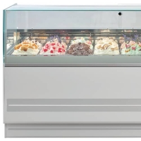 Ital Proget Vitrine à glace Cometa