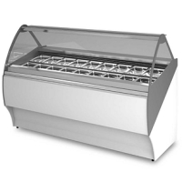 Ital Proget Smile ice cream display case