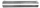 Mantelrohr (V2A) 40x173 mm