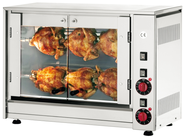 Grelhador elétrico para frangos E-6P