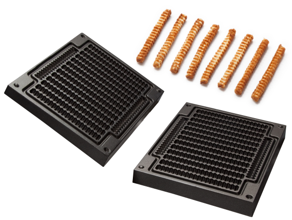 Set di teglie per patatine per waffle