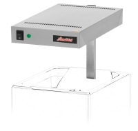Stralingsverwarming voor Snack Buddy frietverwarmer